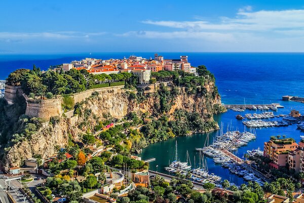 monaco aerial